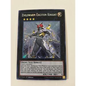 Evilswarm Exciton Knight 2014 Mega-Tins Mega Pack YUGIOH MP14-EN224 SEC